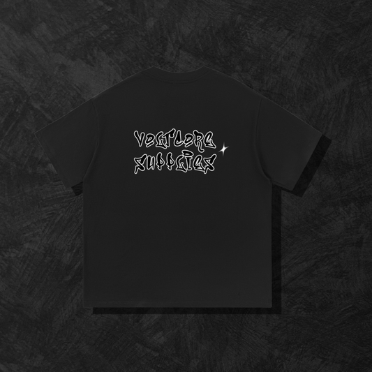 Voltcore Supplies Cotton Black T-shirt